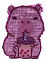 Comprar Piñata Party Time - Capibara Colorida Capybara Fucsia Fucsia Capibara Capibara Fucsia Grande