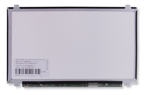 Tela P/ Notebook Asus Vivobook S550ca-bra-cj161h 15.6  Hd