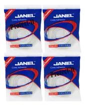 Comprar 4 Cintas Adhesivas 12mm Ancho 33m Transparente Centro 2.5cm