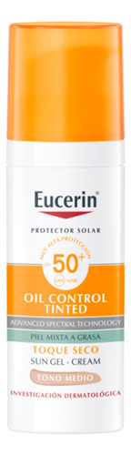 Eucerin Protector Solar Oil Control Tono Medio Sin Caja 50gr