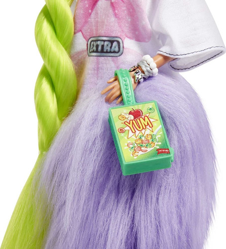 Barbie Extra, Muñeca Cabello Verde Neon Extra-largo