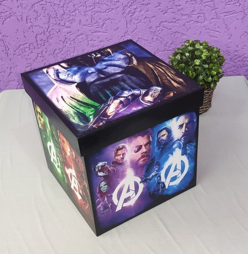 Os Vingadores Guerra Infinita - Marvel - Caixa Box Coleção
