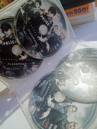 Imagen 4 de 5 de Dvd Flashpoint Temporada 1 Primera Temporada 4 Discos