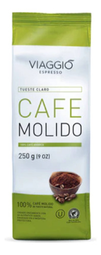 Café Molido Tueste Claro Viaggio 250gr
