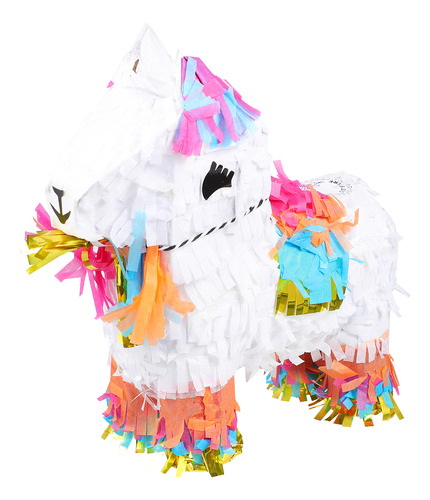 Piñata Pequeña Con Forma De Unicornio, Caja De Regalo Para M