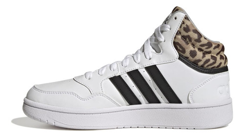 Zapatilla adidas Hoops 3.0 Mid Lifestyle Classic Mujer White