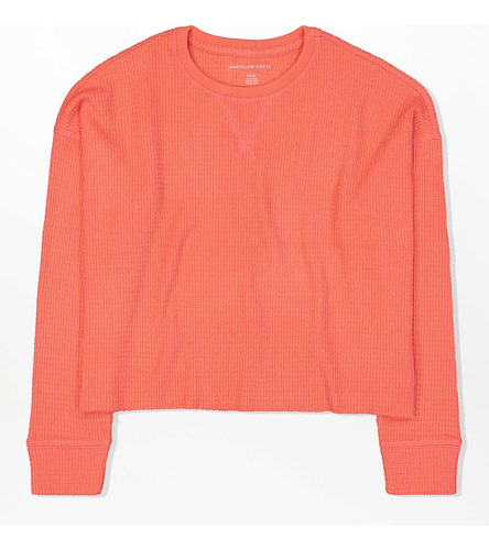 Polera Plush Cropped Soft & Sexy / American Eagle