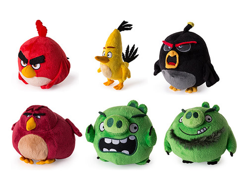 Peluche Pequeño Angry Birds
