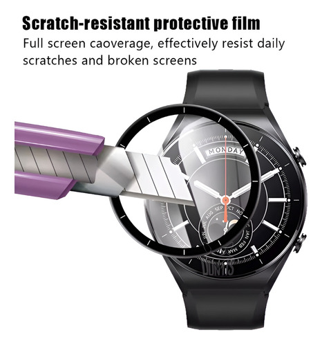 Mica De Pantalla Flexible De Tpu 3d Para Mi Watch Color