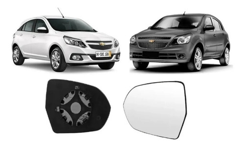 Vidrio Espejo Chevrolet Agile Montana (todos) Orig Ftm Izq