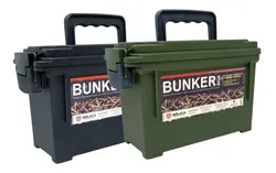 Comprar Kit 2 Caixa Multiuso Bunker Box Bélica Militar Munição 3,8 L no Mercado Livre