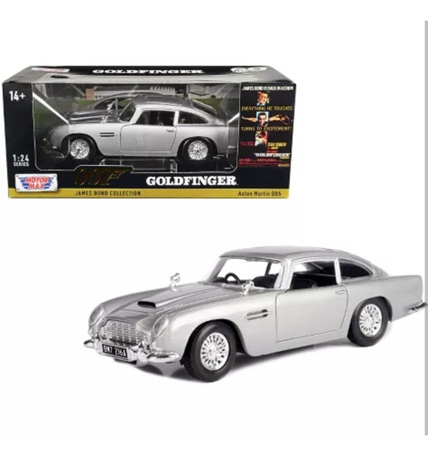 Motormax 1:24 Aston Martin Db5 James Bond 777 Caja Golfinger