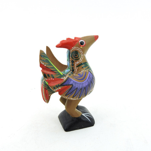 Alebrije Ave Pajaro Pavo Gallo Artesania Mexicana Oaxaca