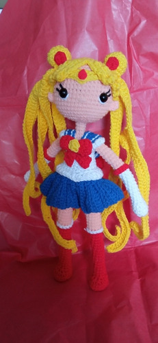 Muñeca Sailor Moon Tejida A Crochet