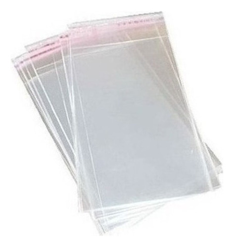 Bolsas De Celofán Autoadhesiva Con Pega Pega 5x6p X100un