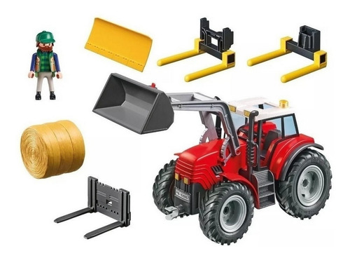 Imagen 2 de 9 de Playmobil Country Super Tractor Jlt 6867 La Torre
