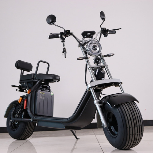 Imagen 1 de 8 de Moto Electrica Scooter Citycoco Harley Chopper 50km/h