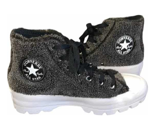 Tenis Converse Mujer All Star Hi Lugged Sherpa 24.5mx Oferta