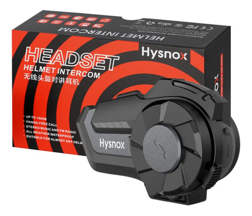 Imagen 4 de 5 de Manos Libres Casco Moto Bluetooth Tipo Intercomunicador