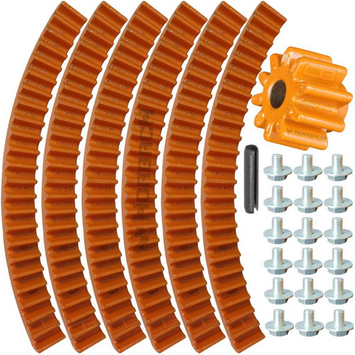 Kit Cremalheira Betoneira Horbach 130 / 150 Litros 24d Ferro