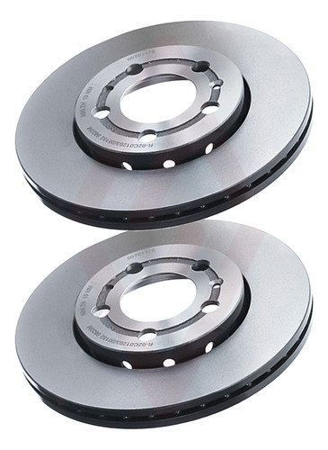 2 Discos De Freno (d) Volkswagen Golf 2002-2025 (256mm)