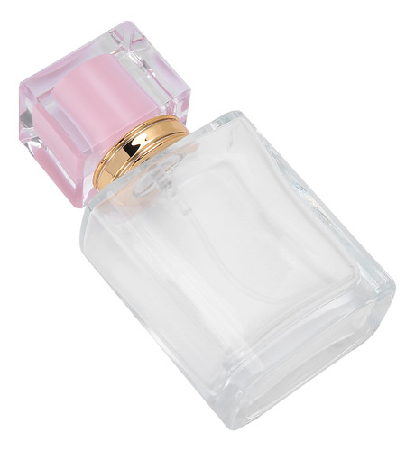 50 Ml De Perfume Recargable Botella De Vidrio Transparente