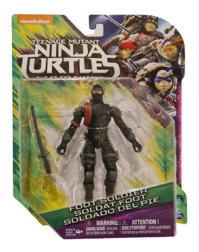 Tortugas Ninja Colección De 4 Personajes Out Of The Shadows
