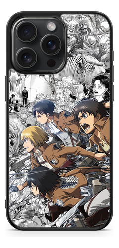 Funda Attack On Titan Shingeki No Kyojin Manga Collage