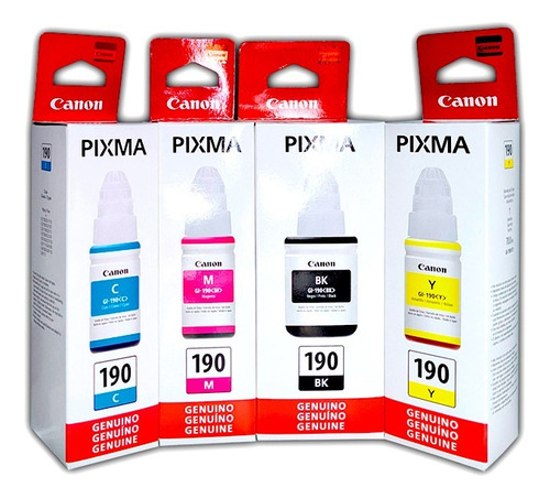 Tinta Canon Original Pixma Gi190 Sellada