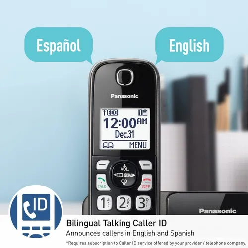 Telefono Panasonic Contestador E Identifica Altavoz Tecl Luz