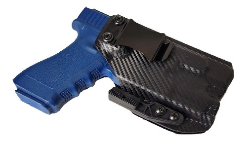 Coldre Kydex (velado) C/flap Glock G22 Gen5 C/olight Baldr S