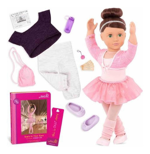 Our Generation Muñeca Sydney Lee Articulaciones Flexibles