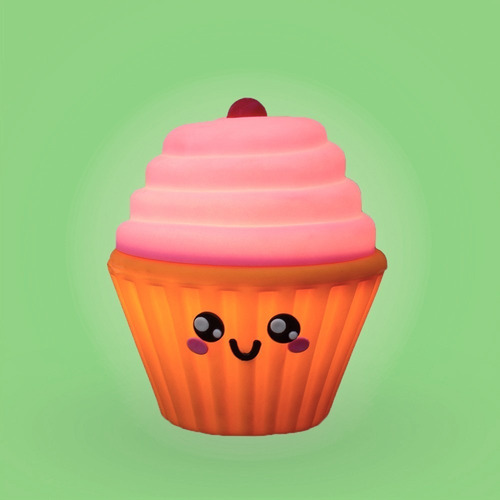 Luminaria De Mesa Criativa 3d Cupcake Kawaii