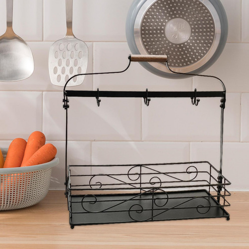 Cesta De Almacenamiento Con Soporte Para Cápsulas De Café