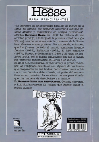 Hesse Para Principiantes - Gonzalo Carranza - Luis Scafati