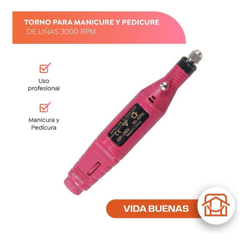 Torno Manicure Torno Para Uñas Pulidor De Uñas /9334