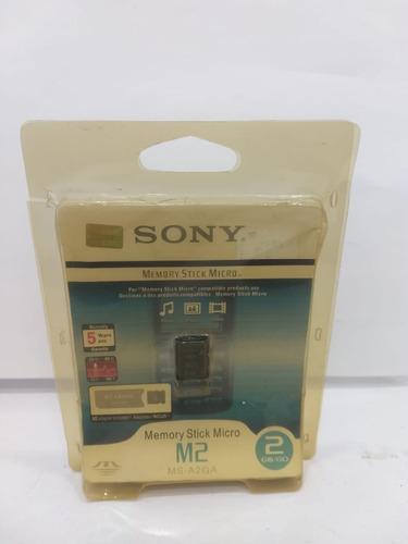 Imagen 1 de 3 de Memory Stick Micro 2gb Sony Sin Adaptador
