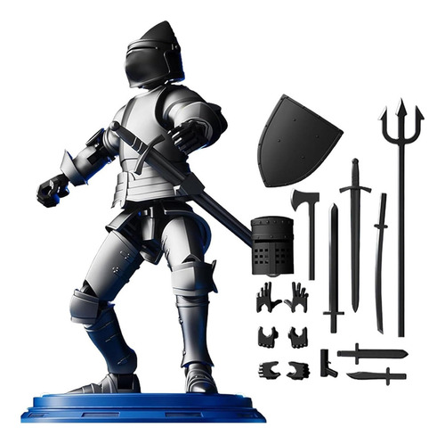 Figura De Acción Caballero Medieval Magnético 13 Juguetes