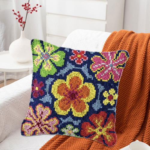 Diy Funda De Almohada Hilo Patrón De Ganchillo Estilo A