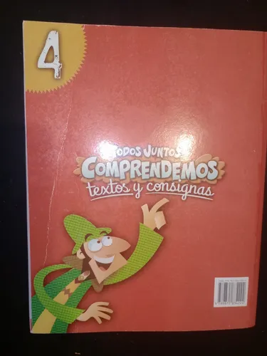 Libro Todos Juntos Comprendemos Textos Y Consignas 4 Ediba