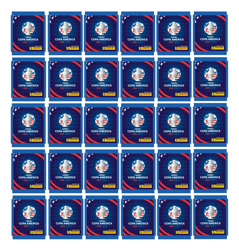 30 Sobres Para Álbum Copa America 2024 Panini Original 