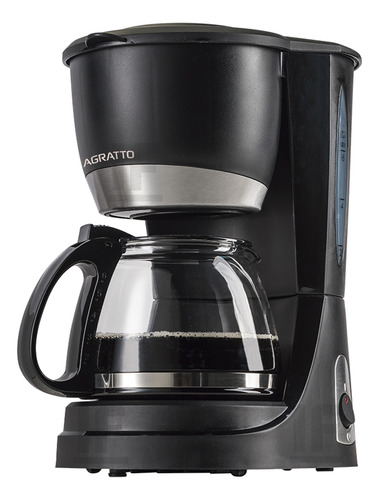 Cafeteira Elétrica Agratto Vetro Caffe 15x Cev15-02 Cor Preto 220V