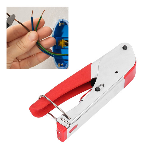 Pinza De Compresión Rg59/rg6 Sq-518a Para Cables