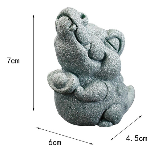 Adorno De Animal Pequeño Para Mascotas De Té, Estatua De