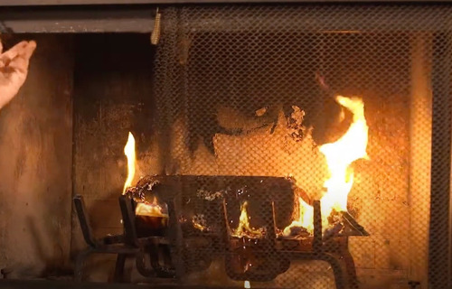 Leños Para Chimenea O Fogata Pine Mountain Ultra Flame 19.6