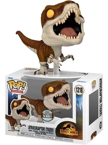 Atrociraptor Tiger #1218 Funko Pop Exclusive Jurassic World