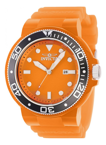 Reloj Para Hombres Invicta Pro Diver 38063 Naranja