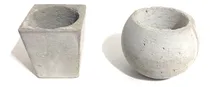 Comprar Macetas De Cemento X2 Suculenta Cactus Outlet Maceta Planta