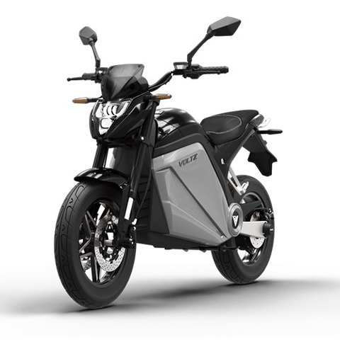 Imagem 1 de 14 de Moto Elétrica Voltz Evs Black 2 Baterias