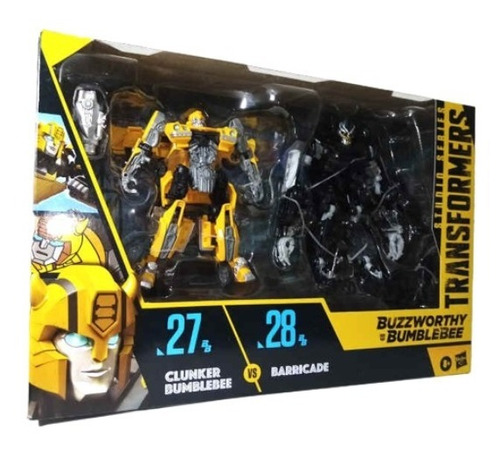 Transformers Bumblebee & Barricade Buzzworthy Deluxe 2 Pack